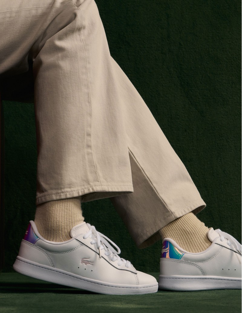 look zapatillas blancas Lacoste