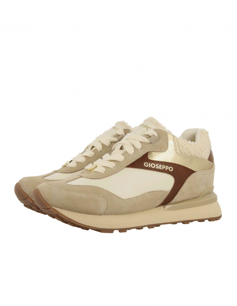 Zapatillas Borreguito Cuña Interna Gioseppo 2