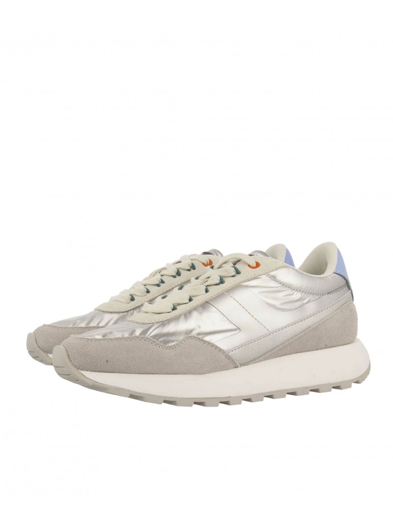 Zapatillas Sneakers Plateadas Gioseppo mujer 2