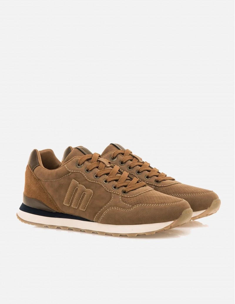 Zapatillas MUSTANG Casual Marrón Cuero 2