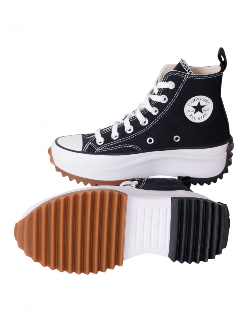 Converse plataforma track negras