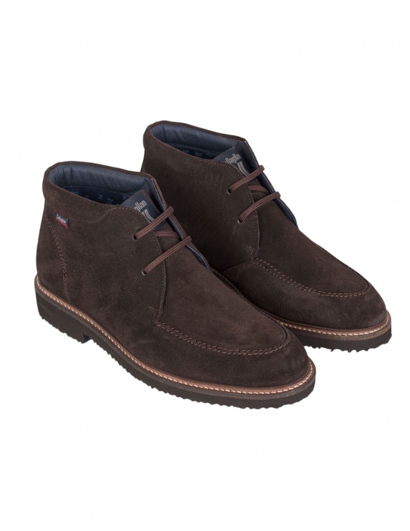 Botines Serraje Marrón CALLAGHAN 2
