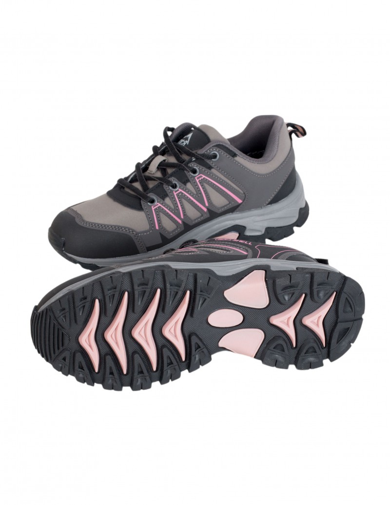 zapatillas de trekking grises para mujer