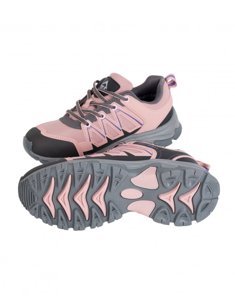 zapatillas de trekking rosas para mujer