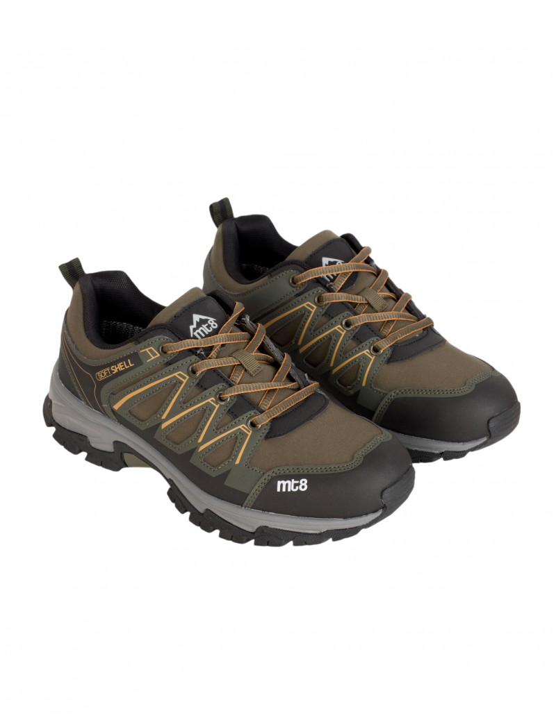 Zapatillas Montaña Hombre Verde Kaki 2