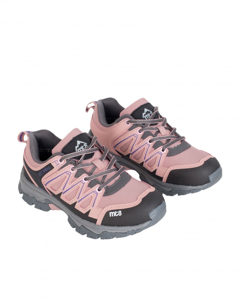 zapatillas de montaña para mujer rosas