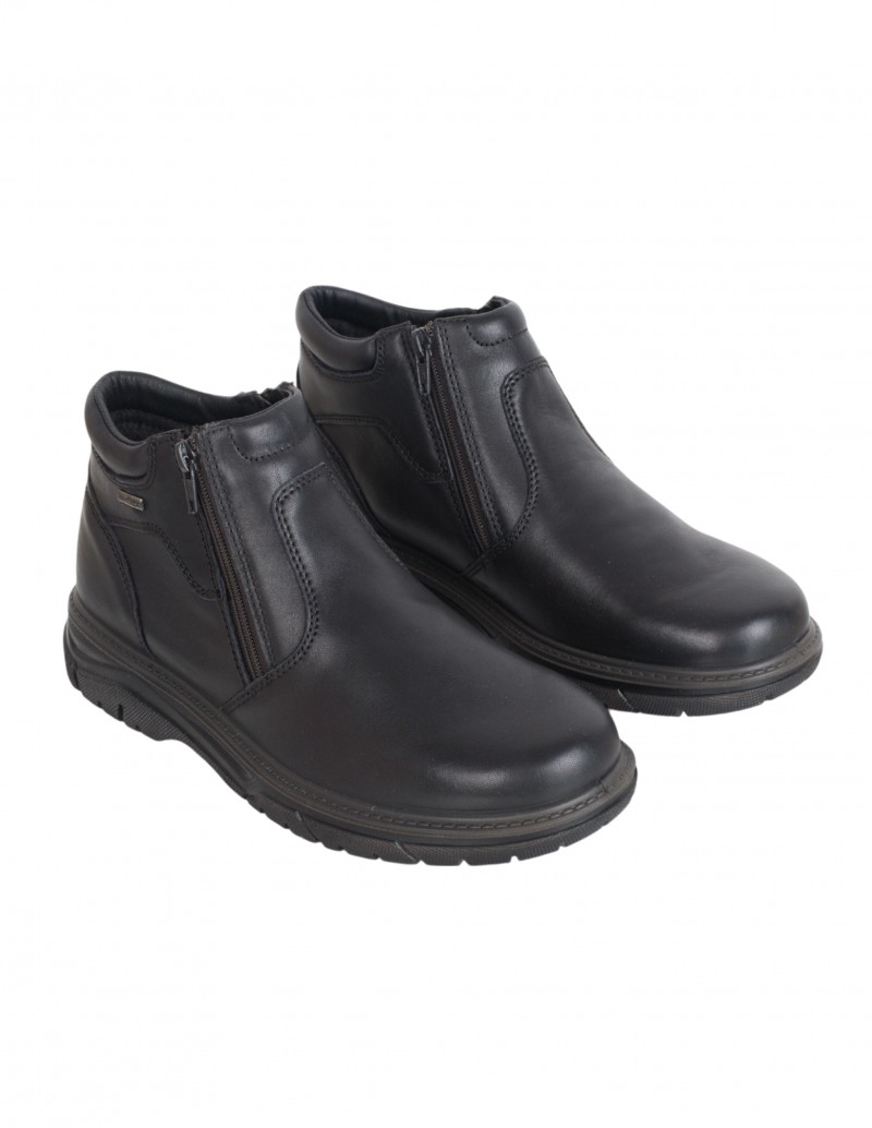 botas impermeables negras para hombre