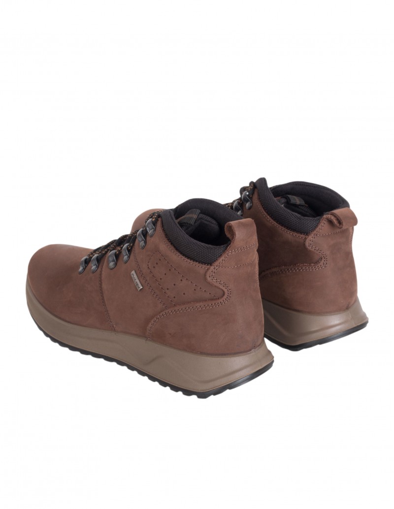 Botines Hombre Piel Impermeable