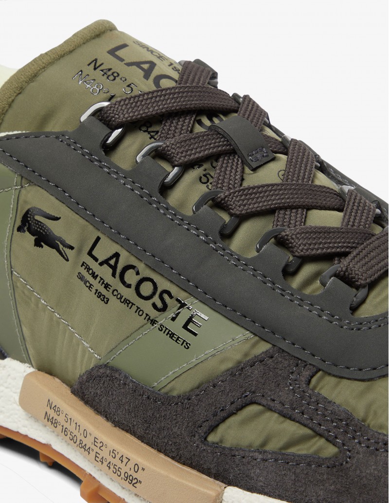 logo estampado LACOSTE Elite Active Verde Kaki