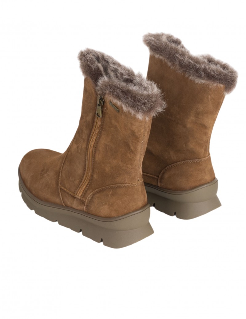 botas waterproof marrones de piel