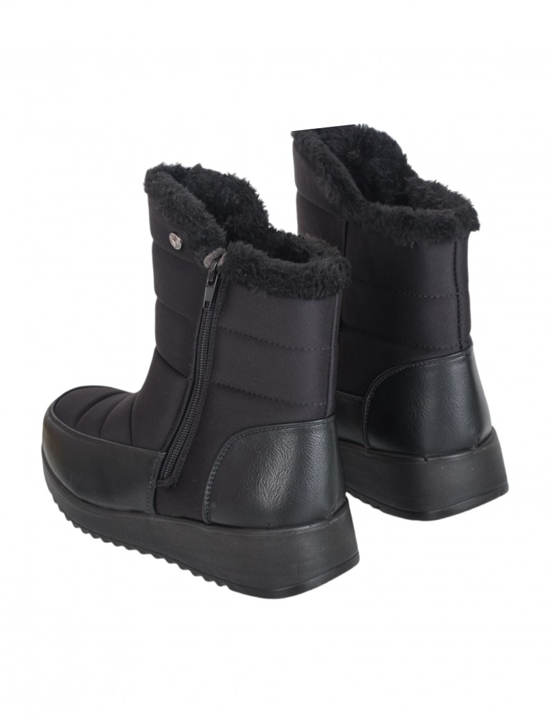 botas de invierno negras mujer