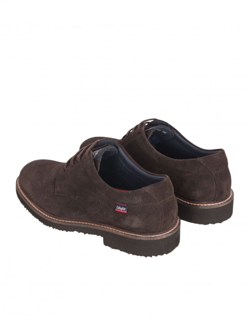 Zapatos de Serraje Marrón para Hombre CALLAGHAN
