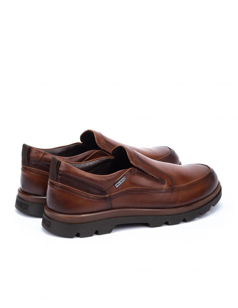 mocasín de piel para hombre Fluchos