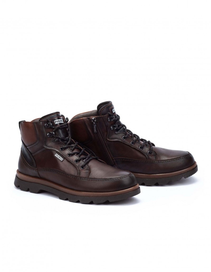 botas suela track cordones