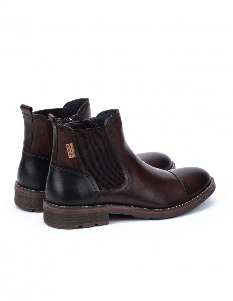Botines Chelsea Piel Marrones