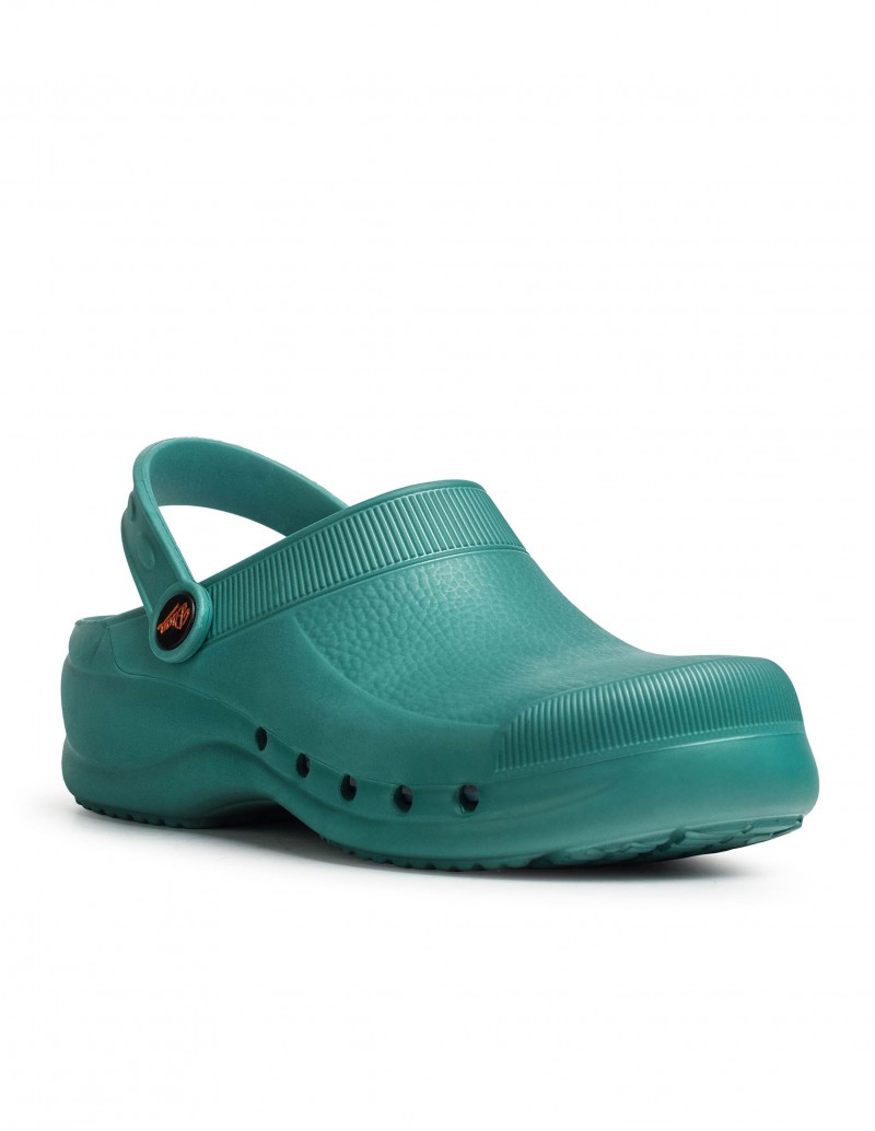 DIAN Zuecos Sanitarios Verdes Eva 2