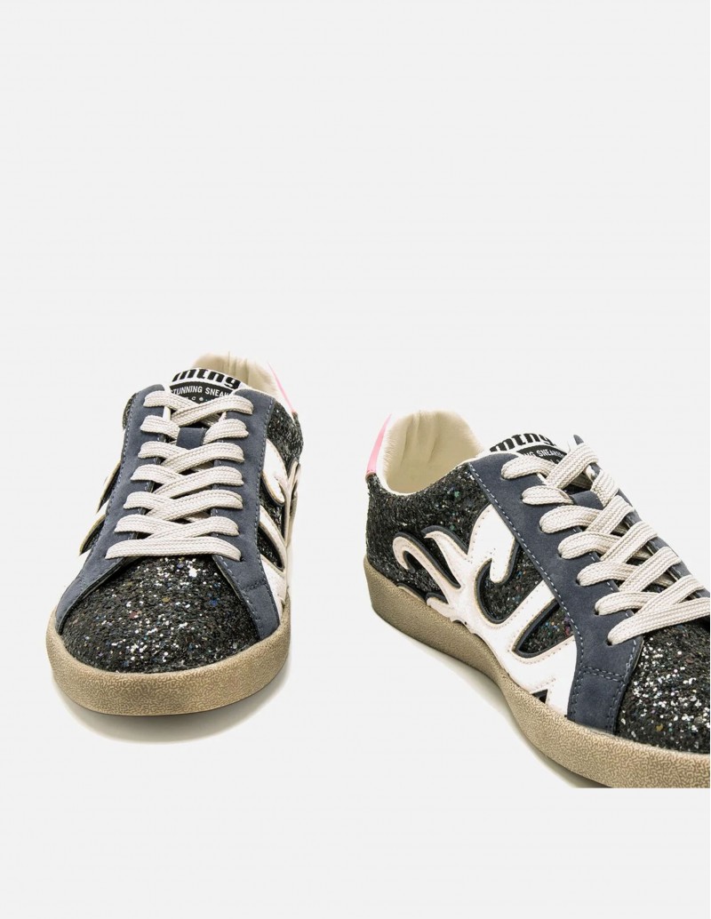 zapatillas deportivas con glitter