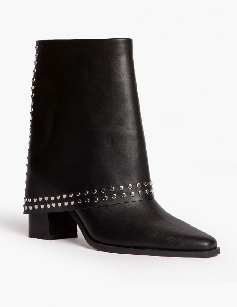 Botas Polaina Negras Tachuelas 2