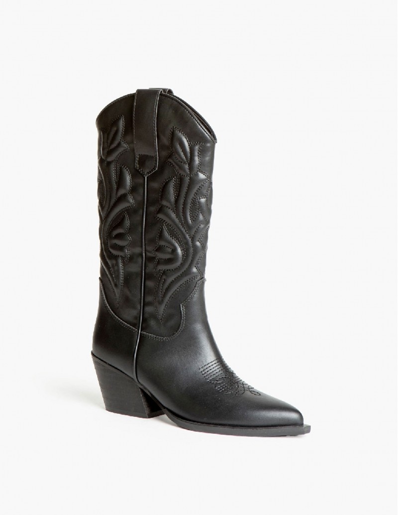 Botas Camperas Negras Altas 2