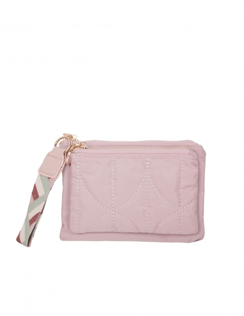 Monedero Nylon Rosa