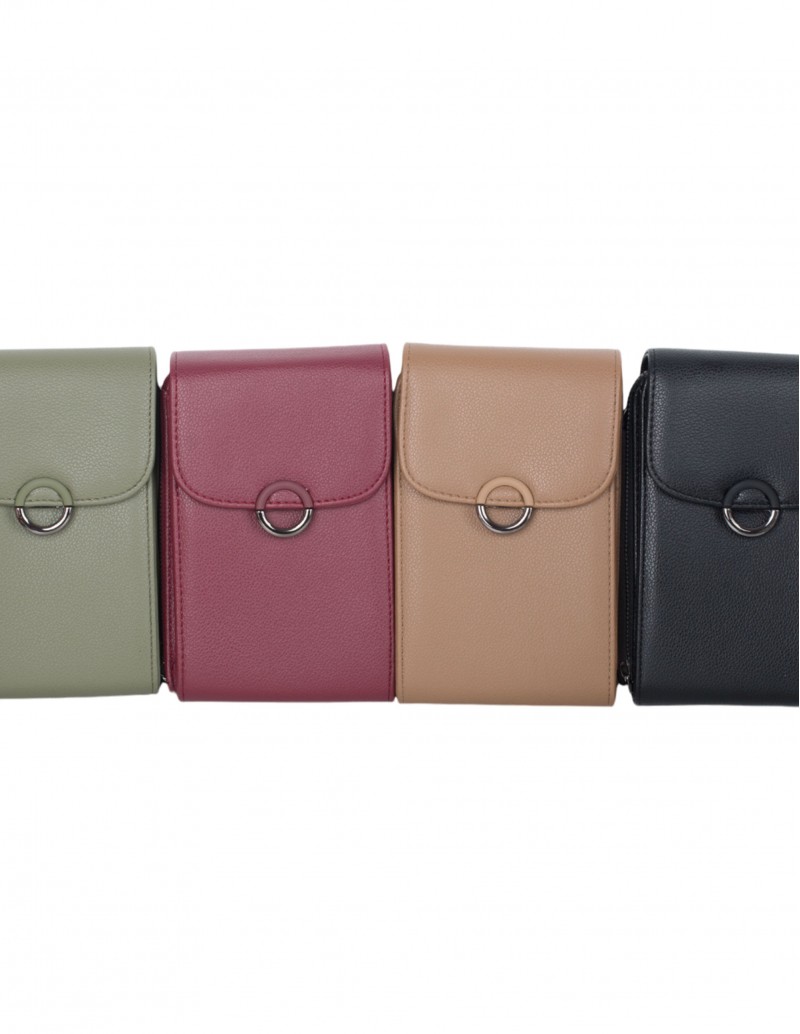 colores disponibles bolso mini porta móvil