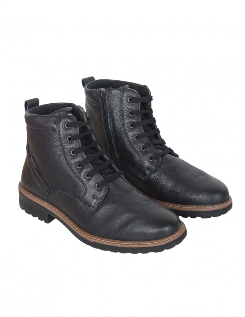 Botas Impermeables Piel Negras IMAC 2