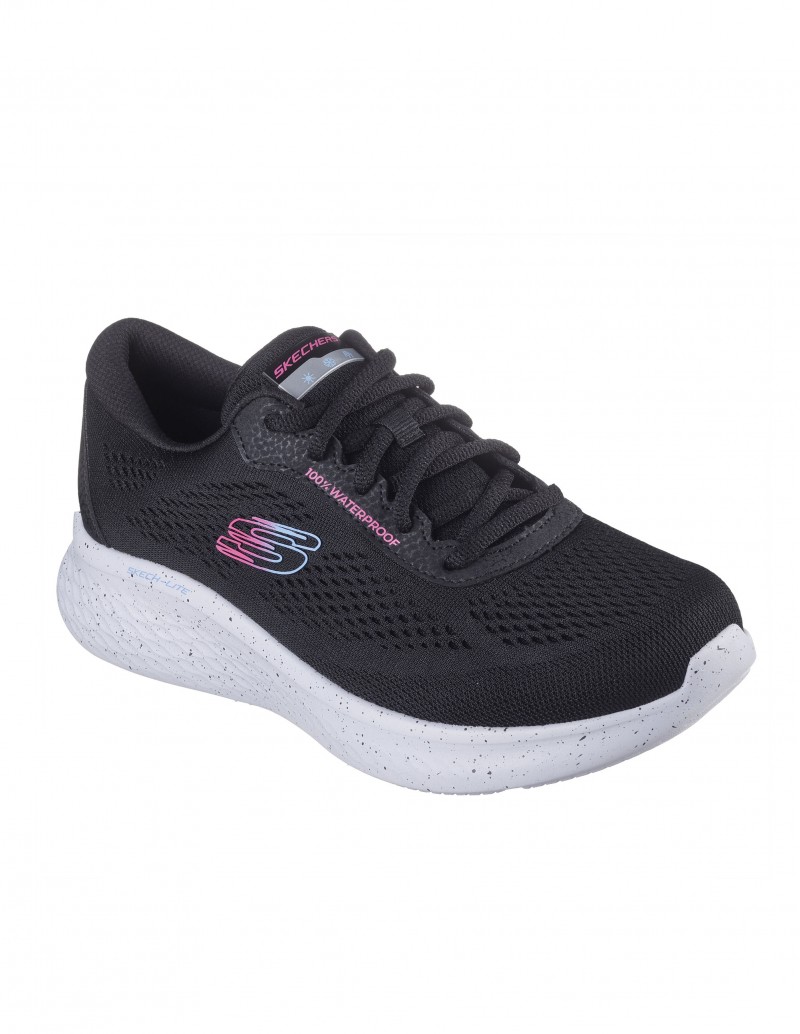 Zapatillas Skechers impermeables negro para mujer