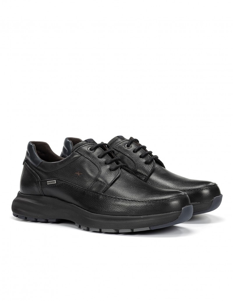 Comprar zapatos negros de piel para hombre