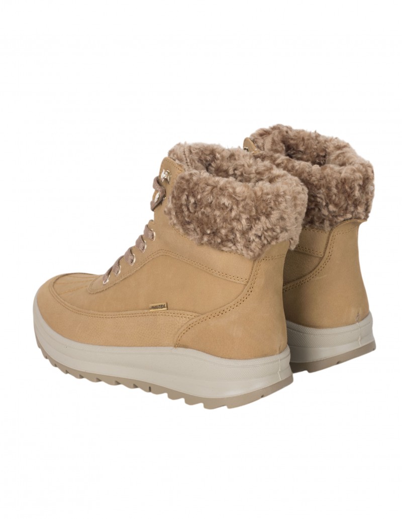 Botas Piel Impermeable Mujer Pelo