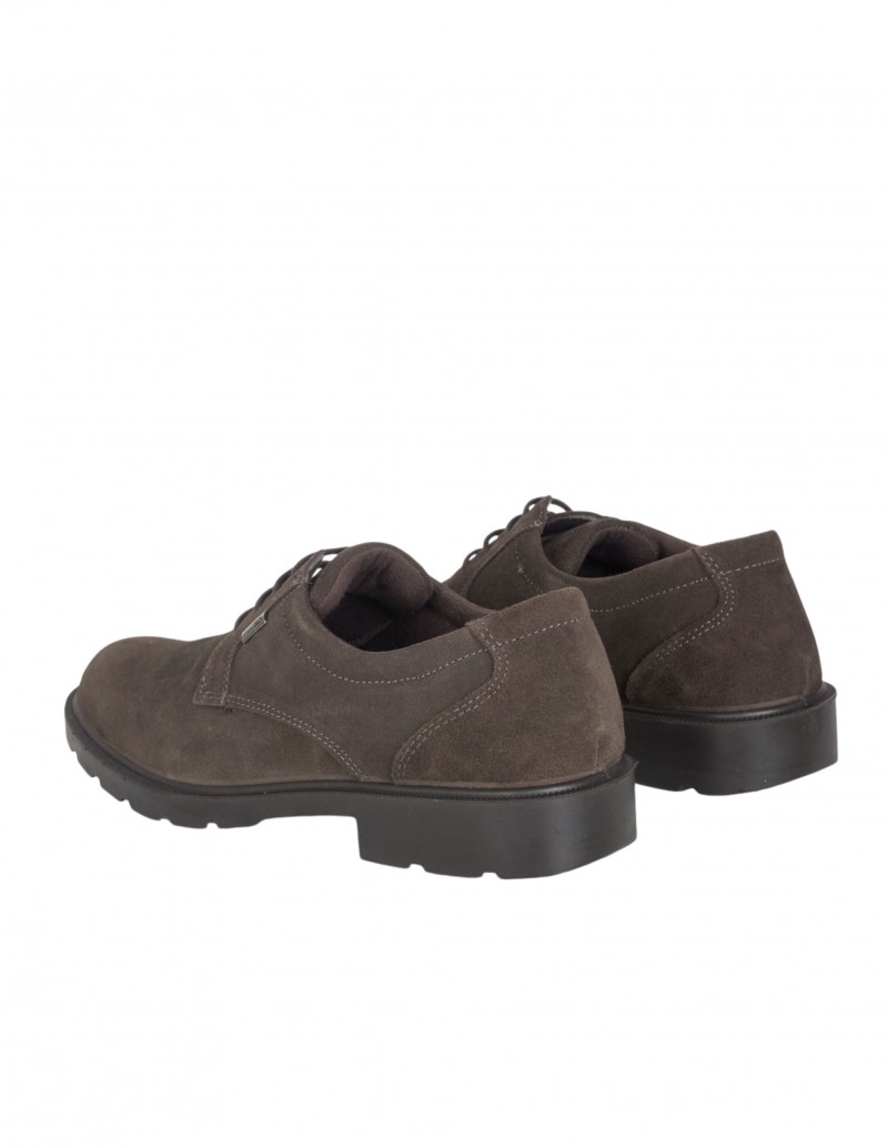 Zapatos Impermeables Cordones Marrón