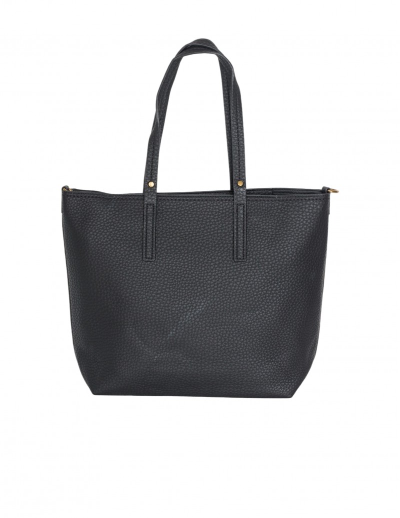 bolso shopper negro para mujer