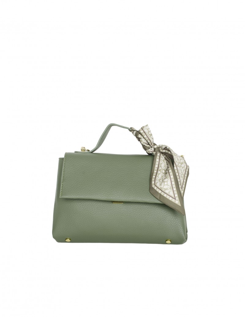 Bolso Bandolera Verde Oliva Pañuelo