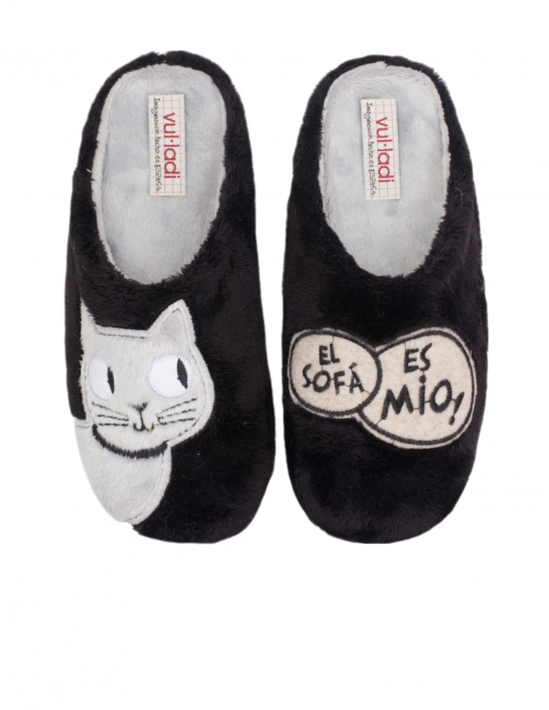 VULLADI Zapatillas de Casa Gato