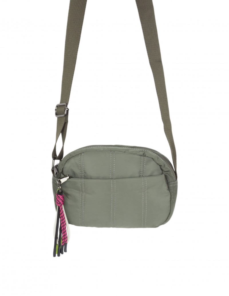 Bolso Bandolera Nylon Verde