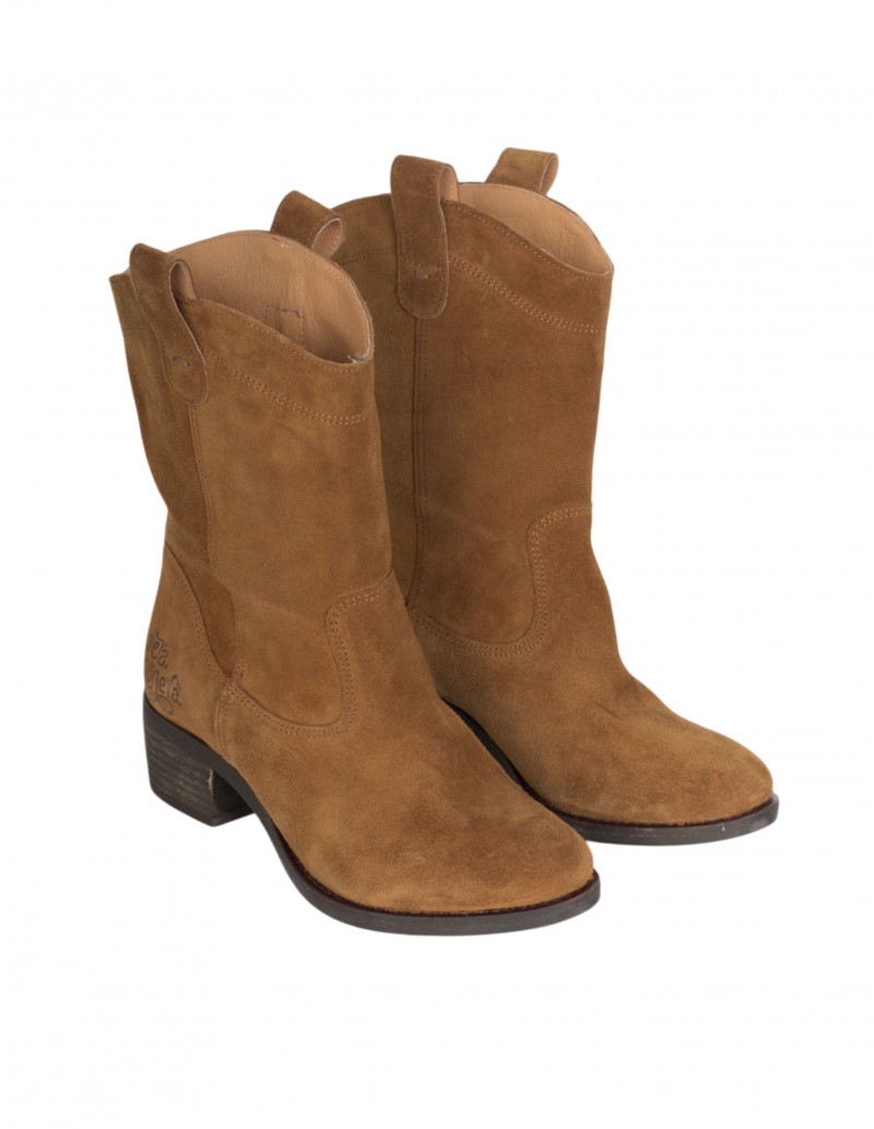 Botas Camperas Bajas Cuero PERA LIMONERA 2
