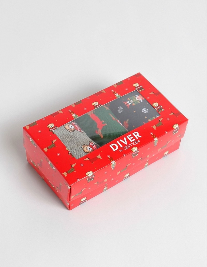 Pack Calcetines Navideños Estampados 2