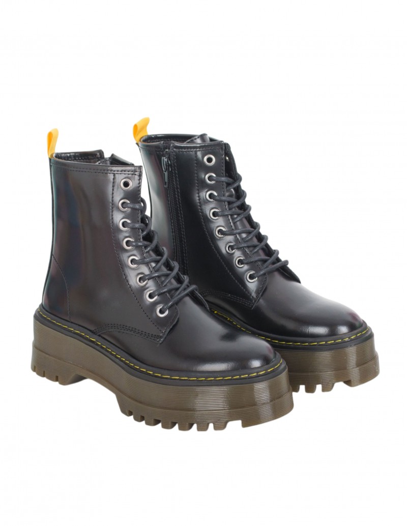 Botas Militares Plataforma mujer