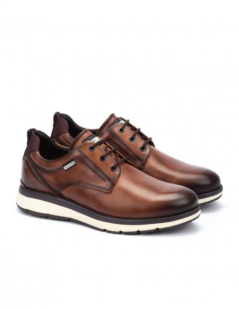 PIKOLINOS Zapatos Piel Casual Marrones 2