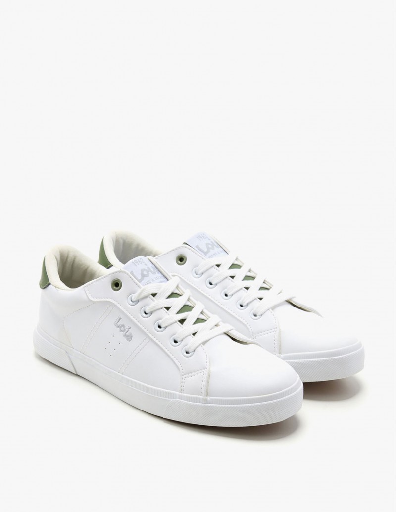 LOIS Zapatillas Cordones Blanco Hombre