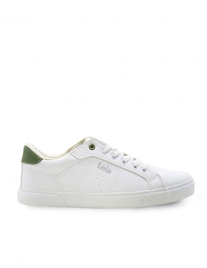 zapatillas blancas lois para hombre