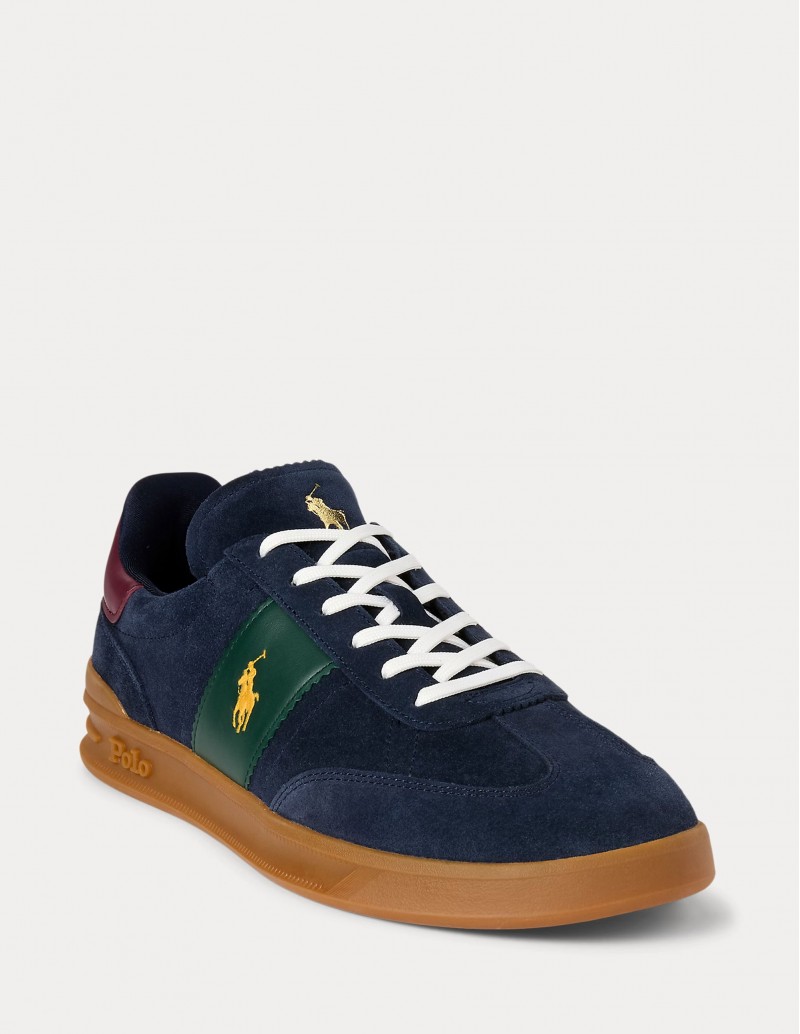 POLO RALPH LAUREN Zapatillas Heritage Aera Ante Azul 2