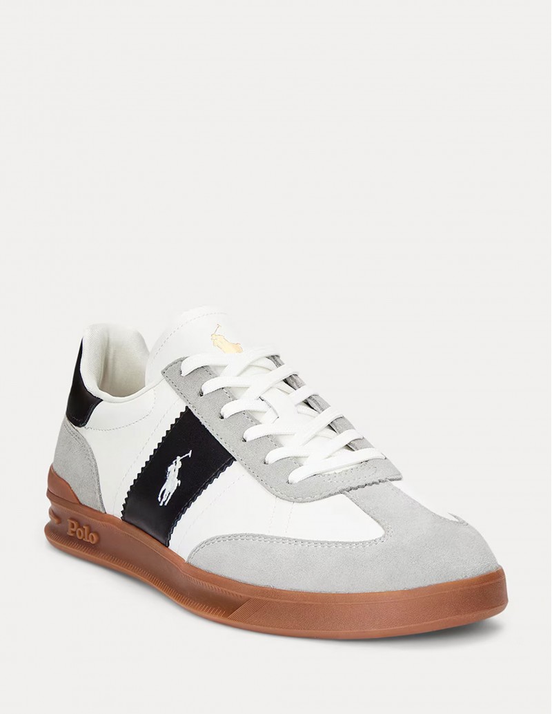 zapatillas ralph lauren heritage blancas