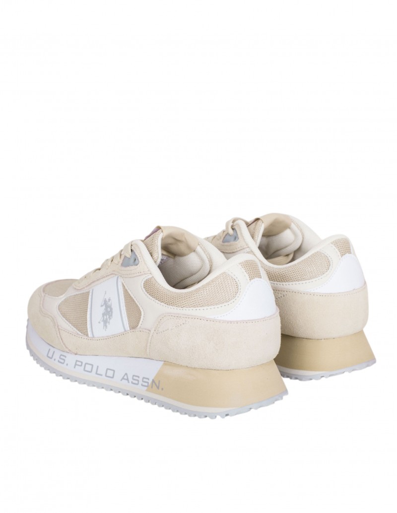 zapatillas beige hombre