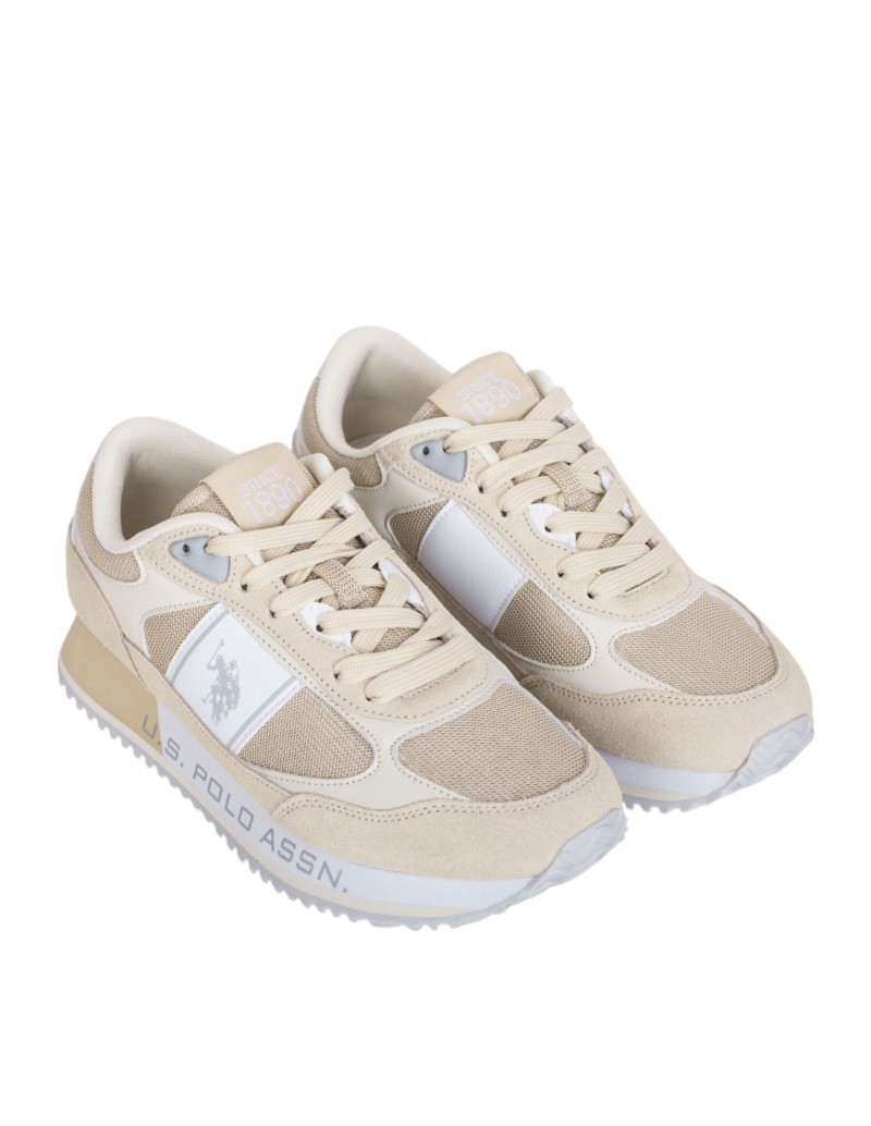 Zapatillas Deportivas Beige