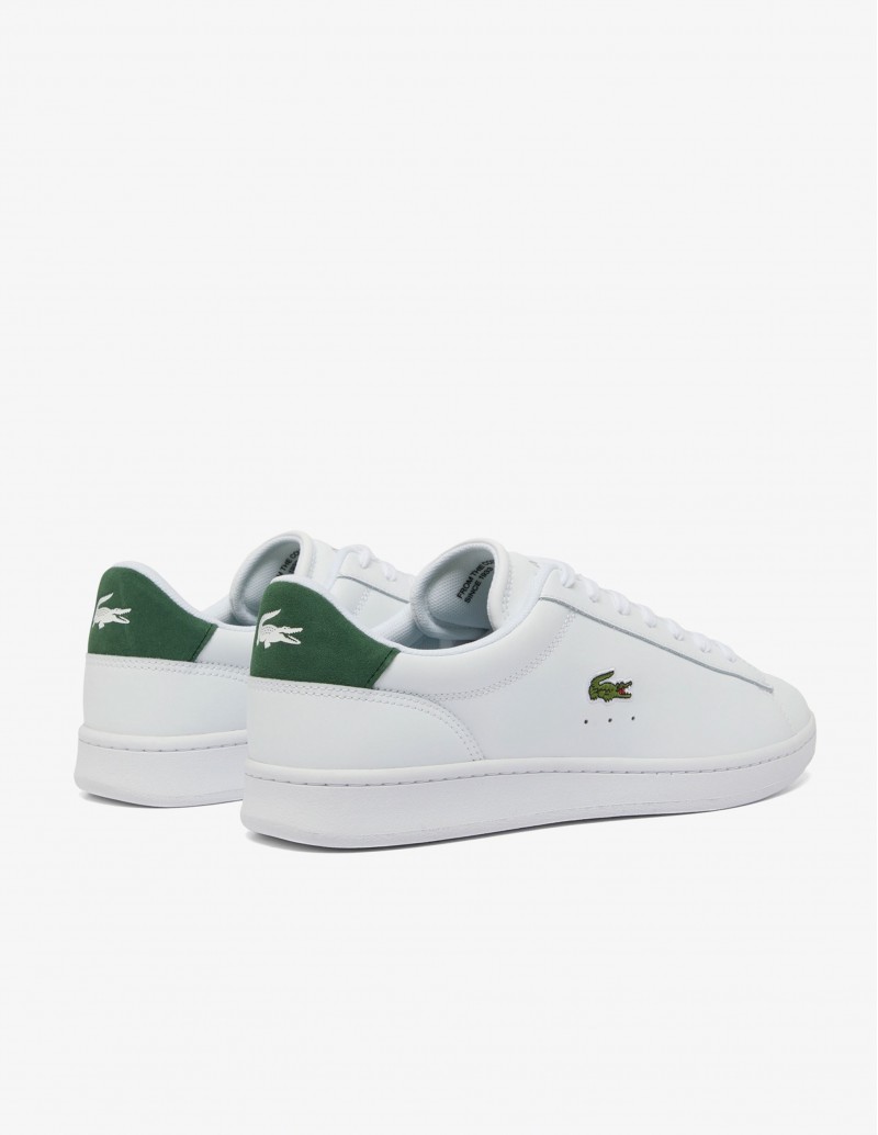 zapatillas lacoste blancas hombre