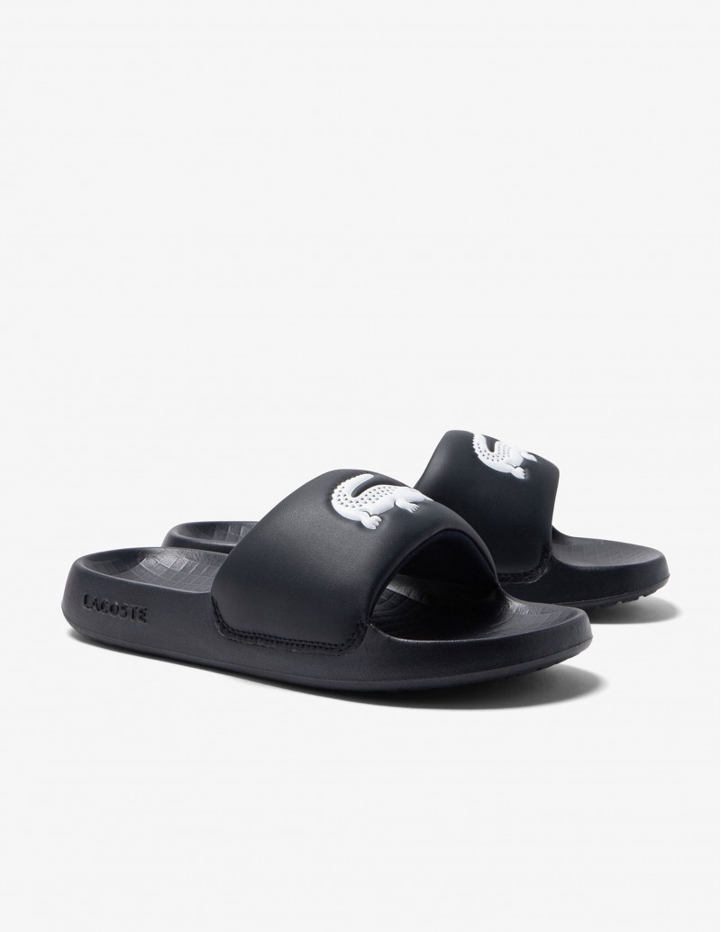 Chanclas LACOSTE Serve Slide 1.0 Negro 2