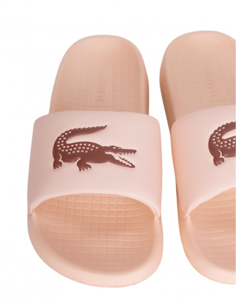 Lacoste Croco 1.0 en color rosa