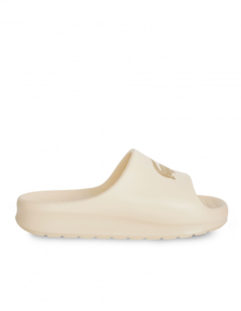 Chanclas LACOSTE Serve Slide 2.0 Beige