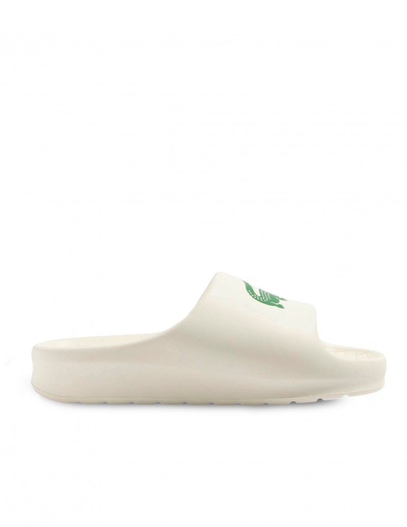 Chanclas LACOSTE Serve Slide 2.0 Blanco Hombre