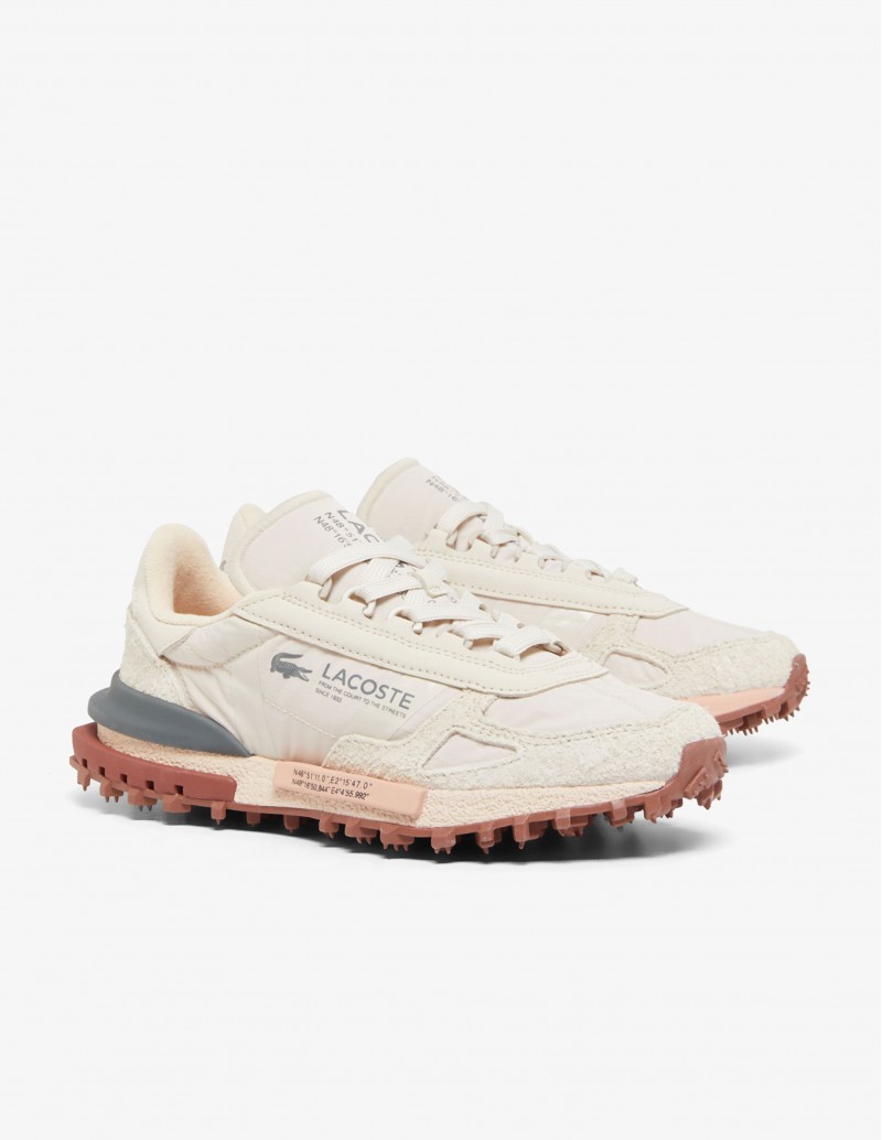 Zapatillas elite active beige lacoste 2